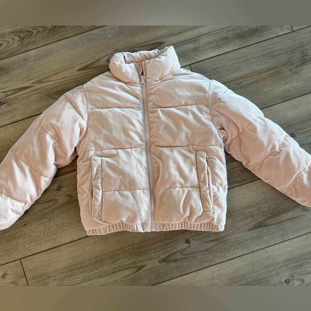 Art Class Light Pink Puffer Jacket